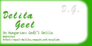 delila geel business card